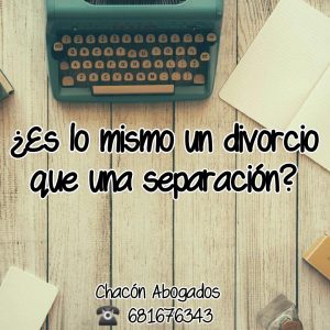 divorcio o separación